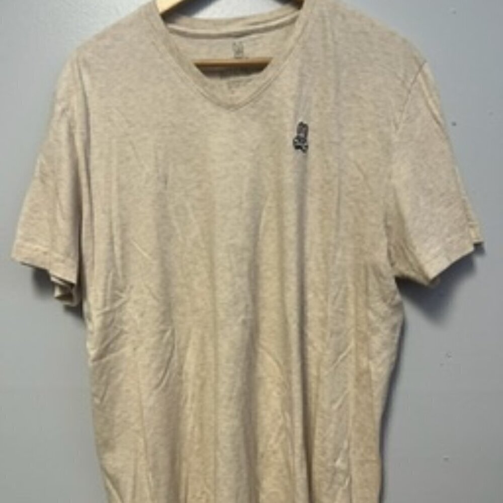 0524-14 Psycho Bunny V-Neck Tee